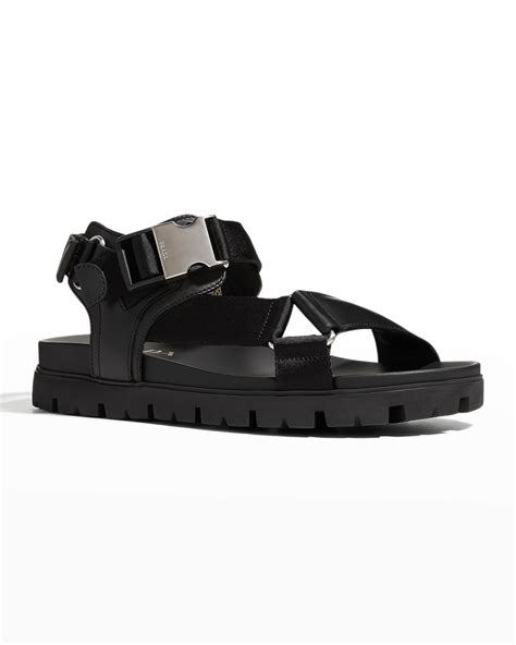 prada strappy grip tape sandals|prada sandals for sale.